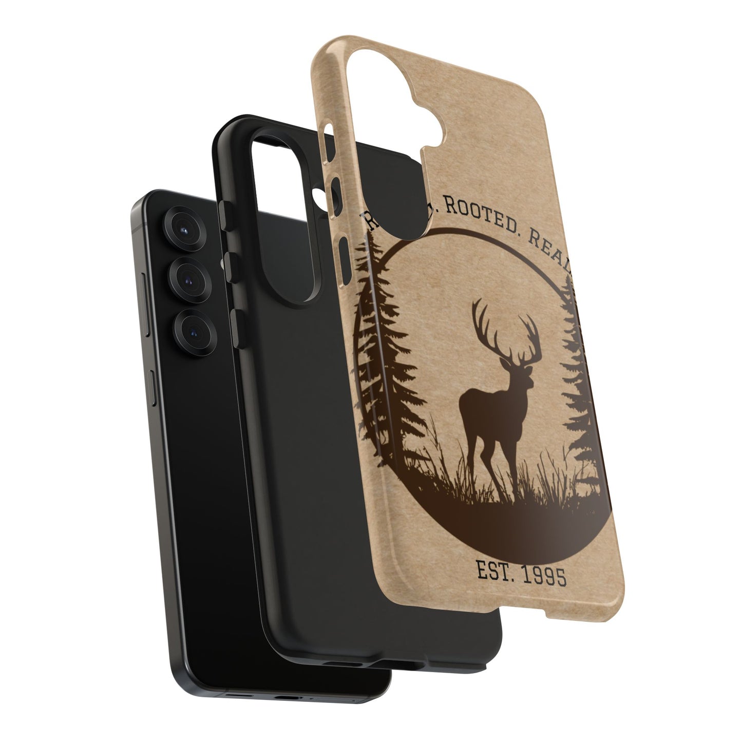 Live Free. Fish Hard. Phone Case | Heritage Outdoors Series