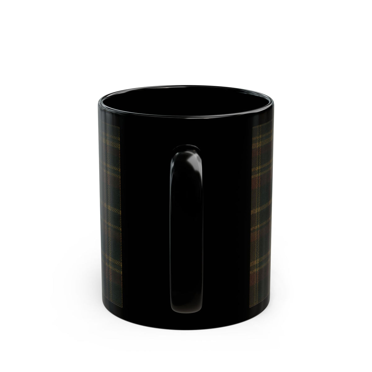 Briarwood Floral Mug — Vintage Rose & Heritage Tartan