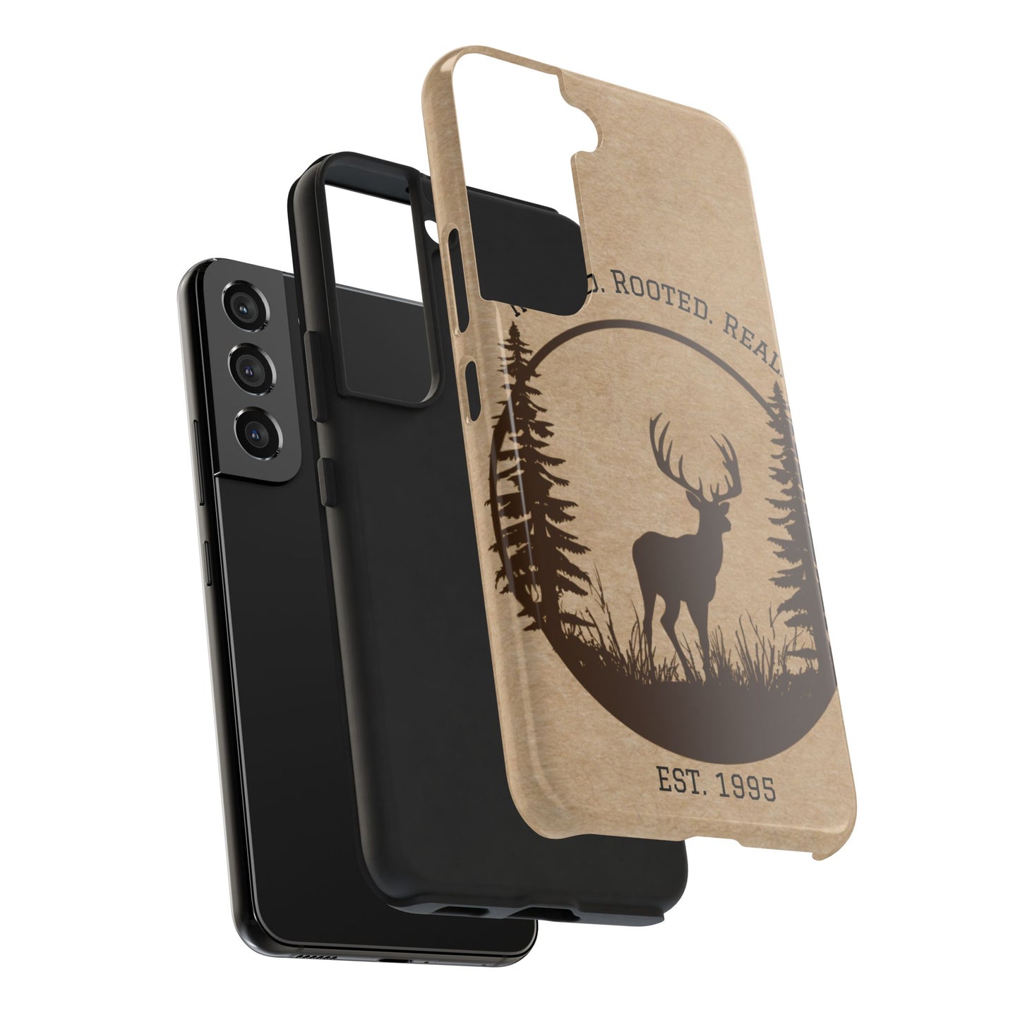 Live Free. Fish Hard. Phone Case | Heritage Outdoors Series