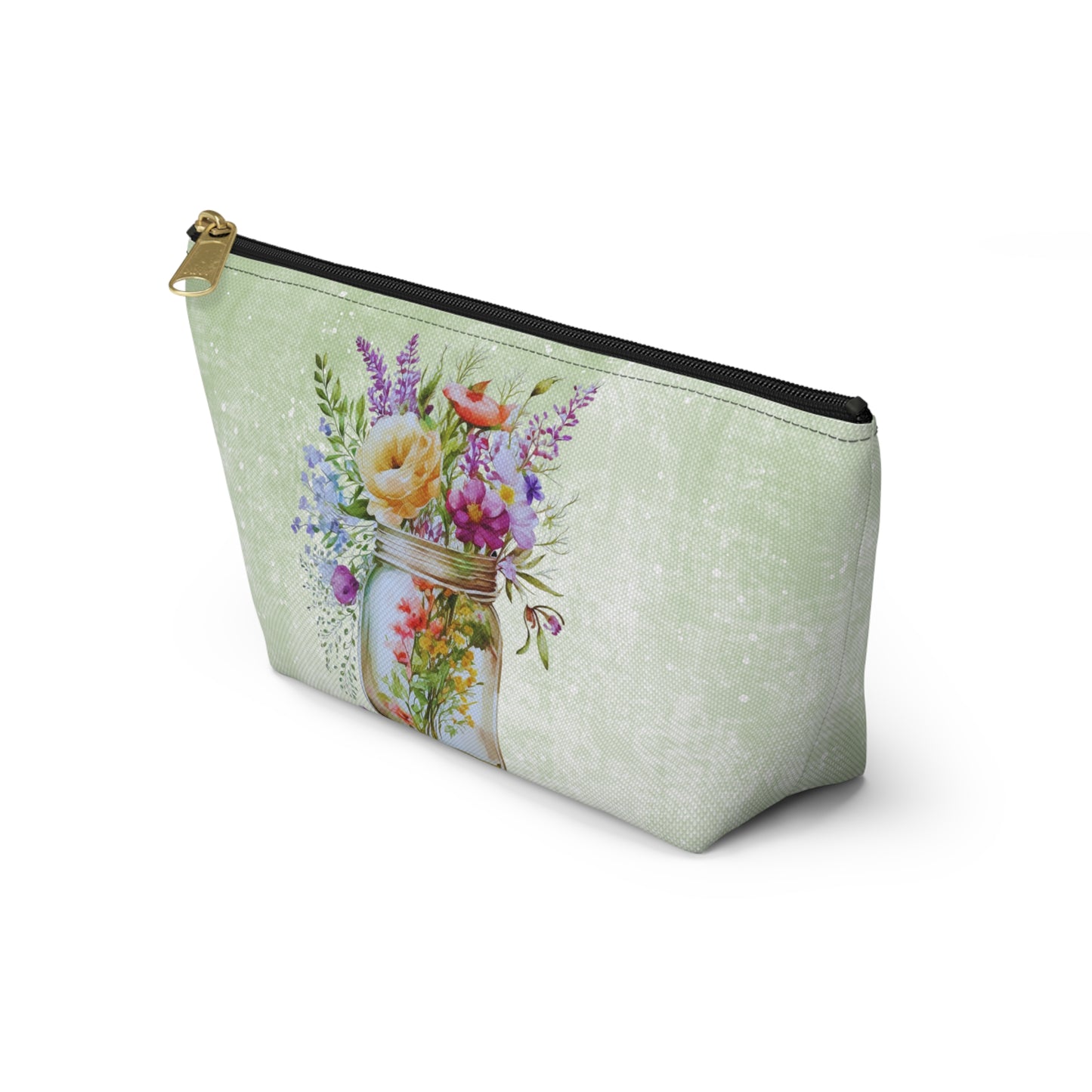 Spring Arrangement | Botanical Still Life Travel Pouch