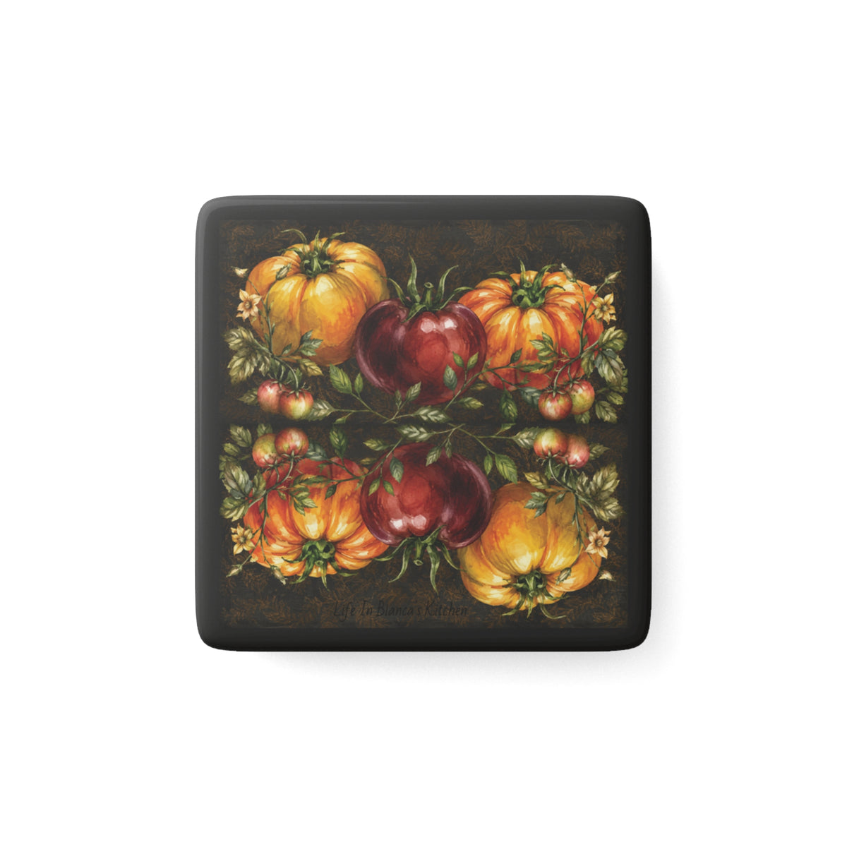 Late Summer Tomatoes | Porcelain Magnet