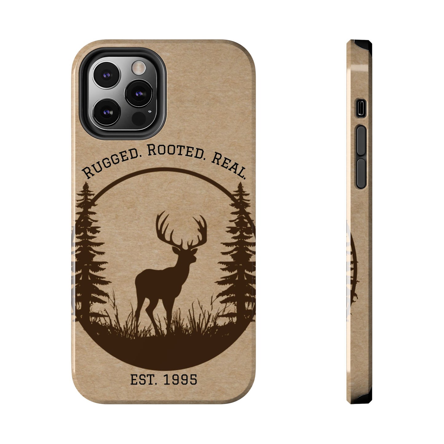 Live Free. Fish Hard. Phone Case | Heritage Outdoors Series