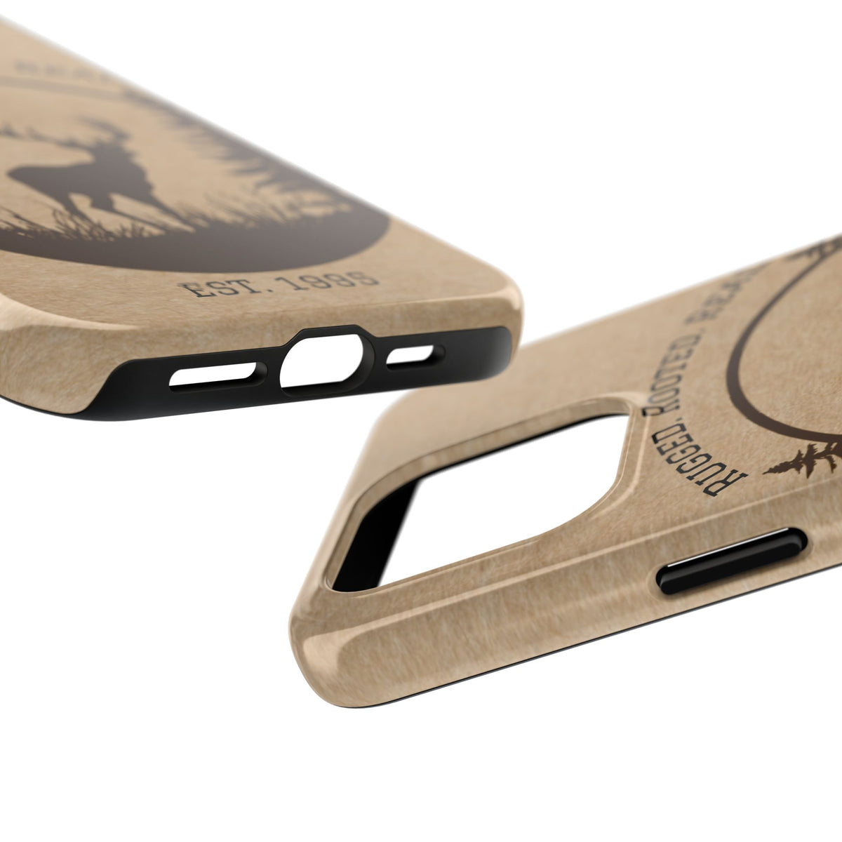 Live Free. Fish Hard. Phone Case | Heritage Outdoors Series