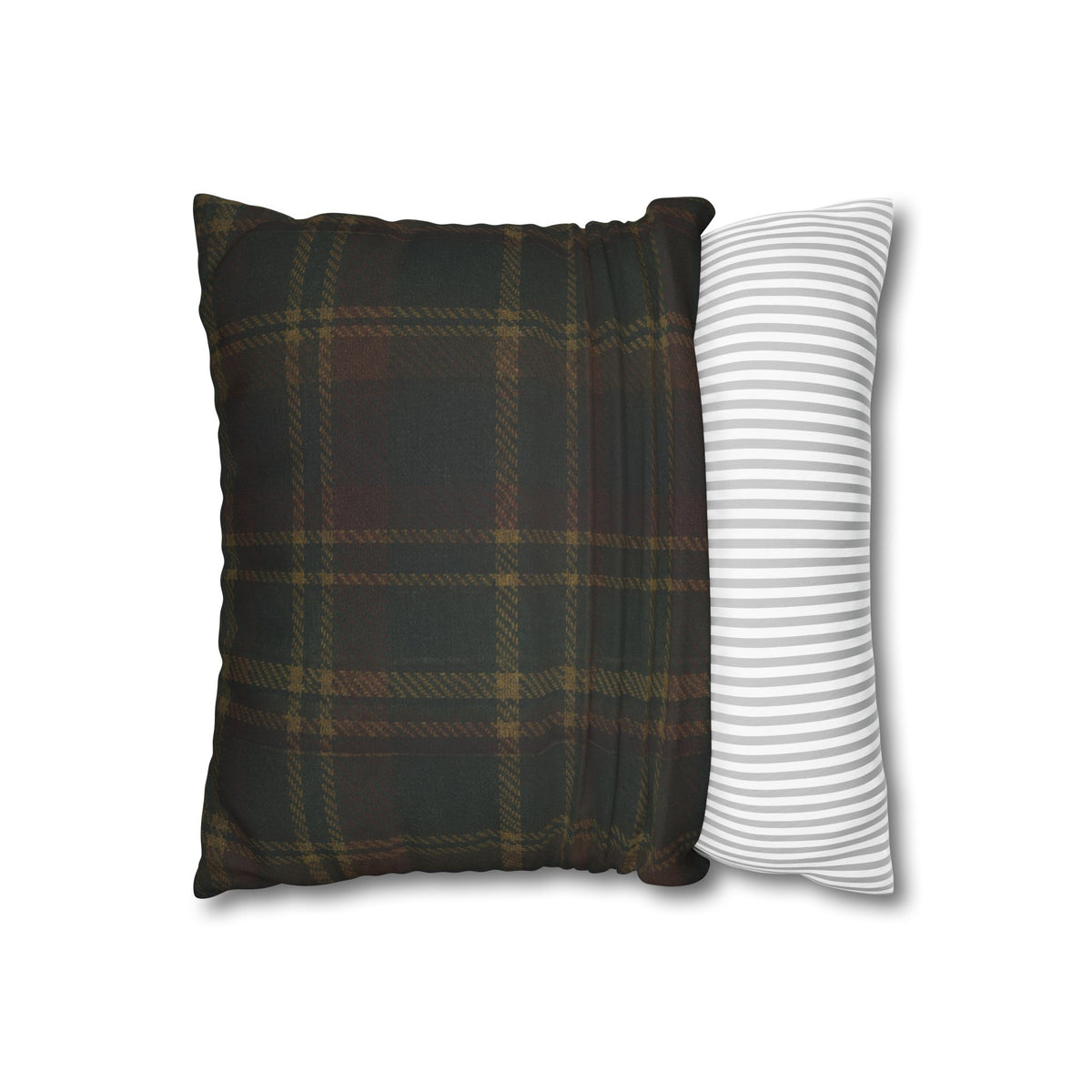Briarwood Floral Faux Suede Decorative Pillow Cover I — 14" × 14"