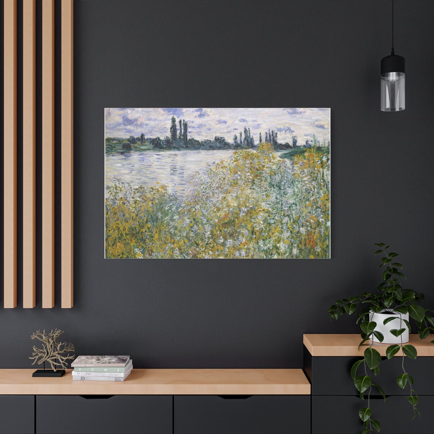 Where the River Flows | Seasonal Landscape Canvas Art