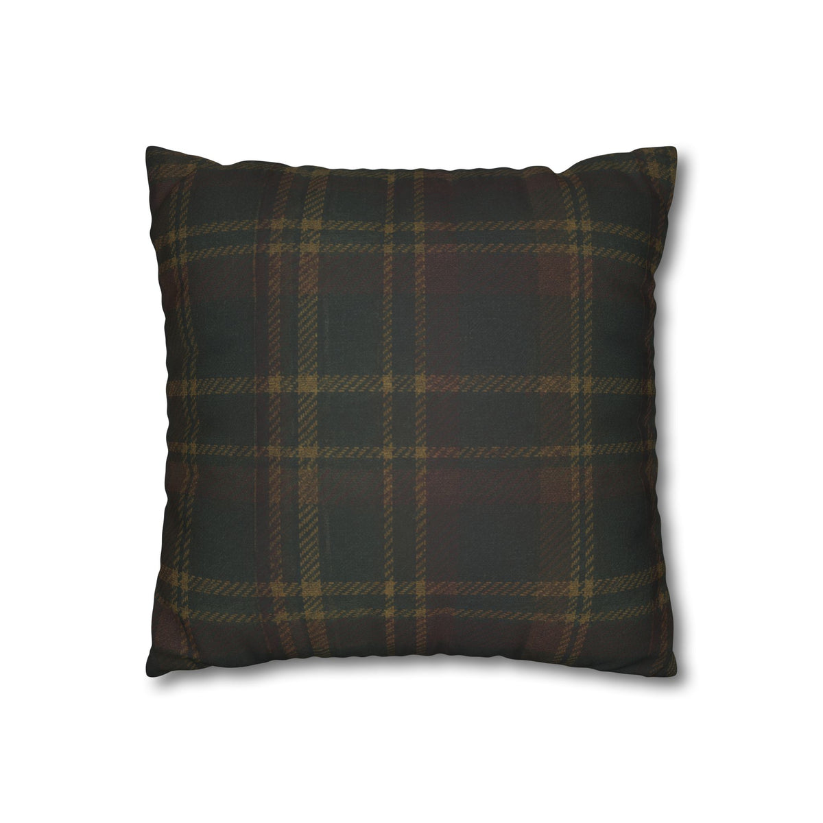 Briarwood Floral Faux Suede Decorative Pillow Cover I — 14" × 14"