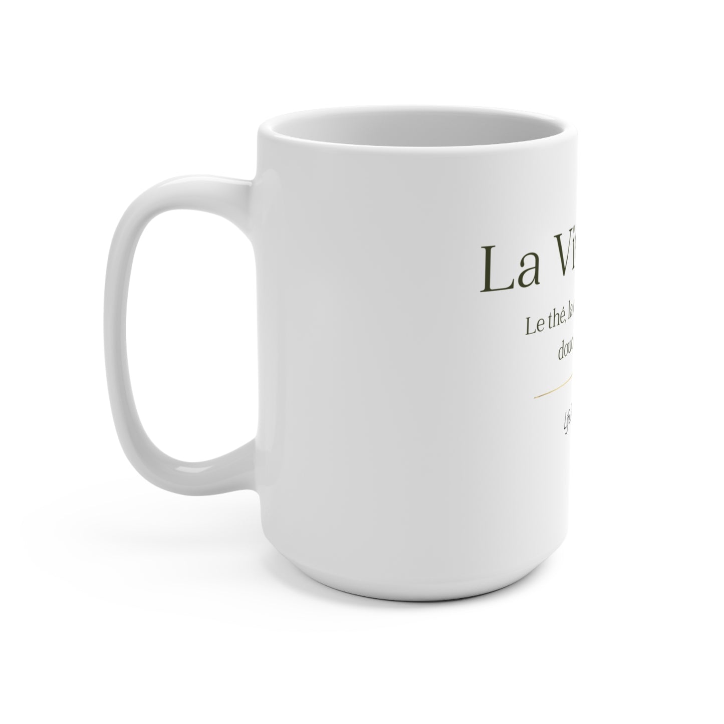 La Vie en Thé Signature Mug | French Tea Philosophy Mug