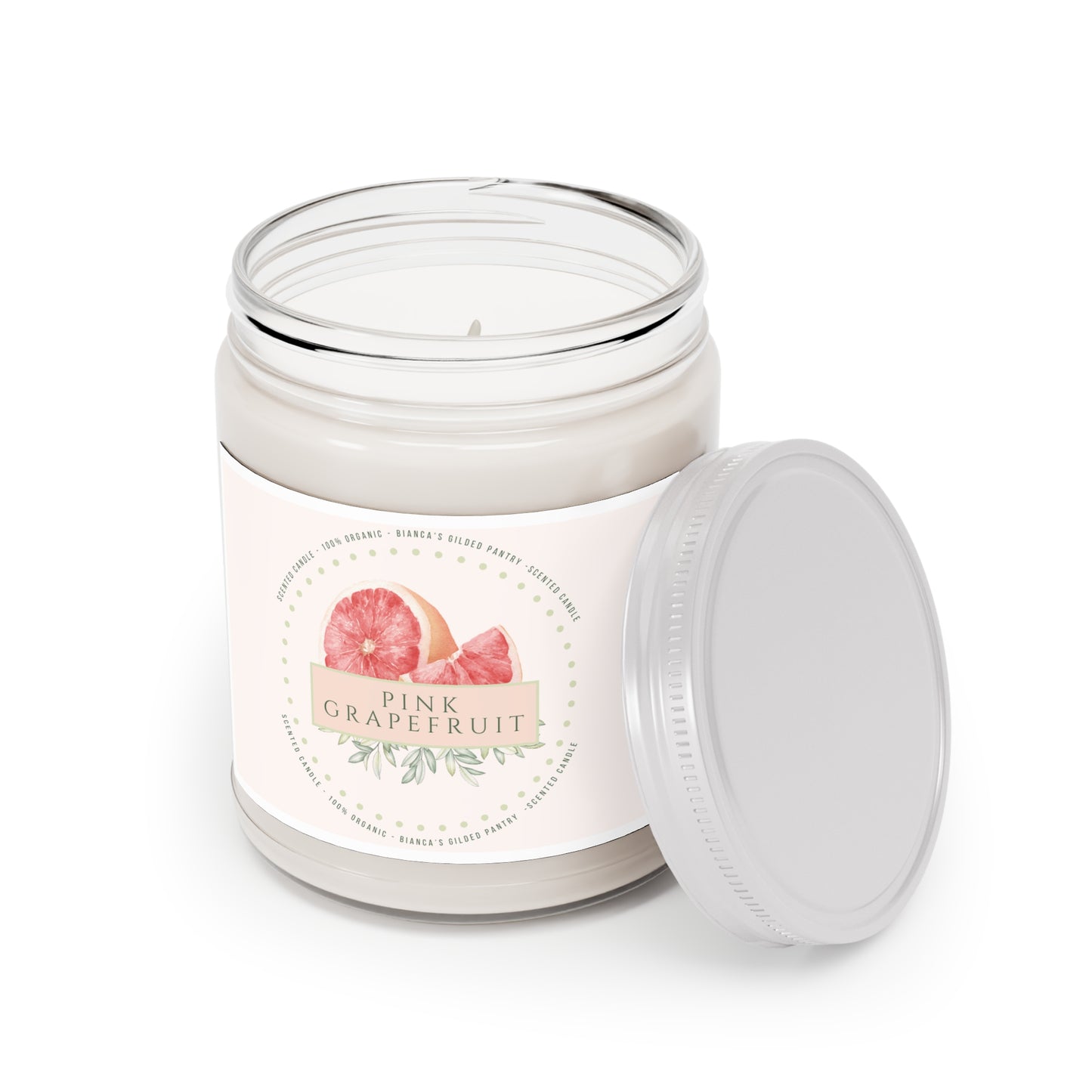 Pink Grapefruit | Self-Care Ritual Soy Candle (9oz)