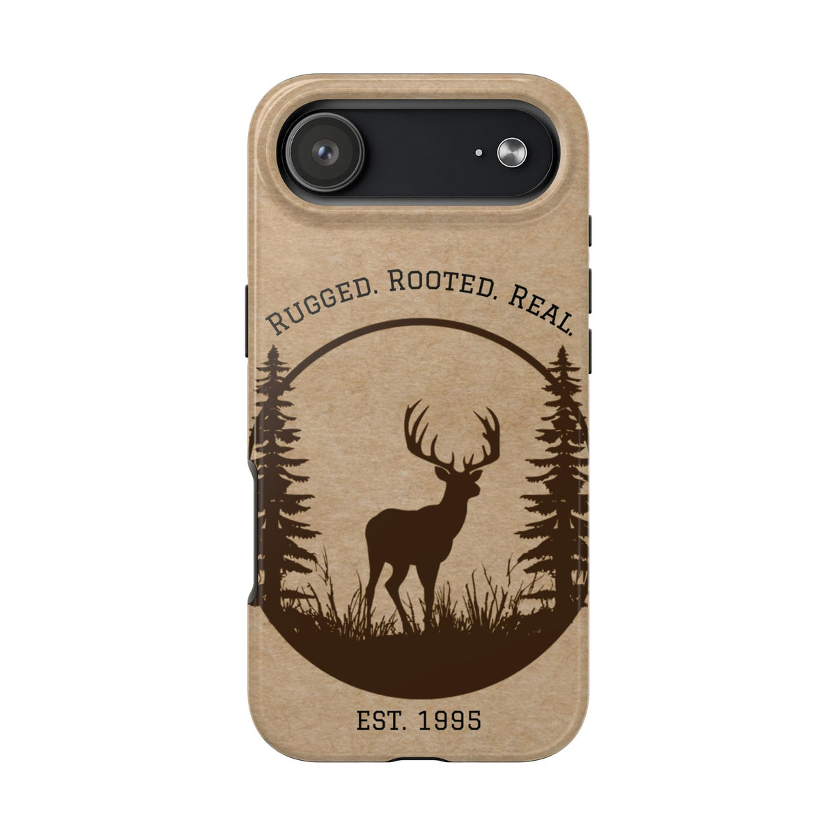 Live Free. Fish Hard. Phone Case | Heritage Outdoors Series