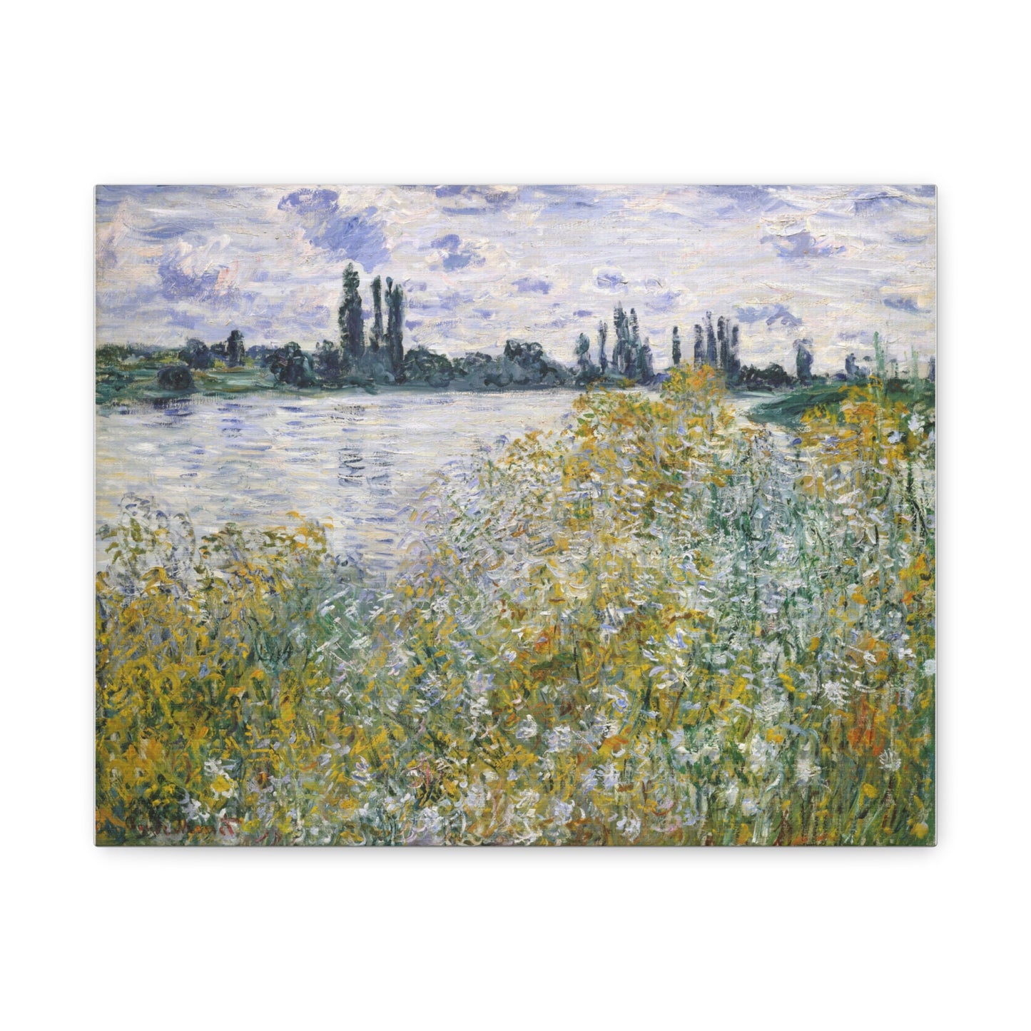 Where the River Flows | Seasonal Landscape Canvas Art