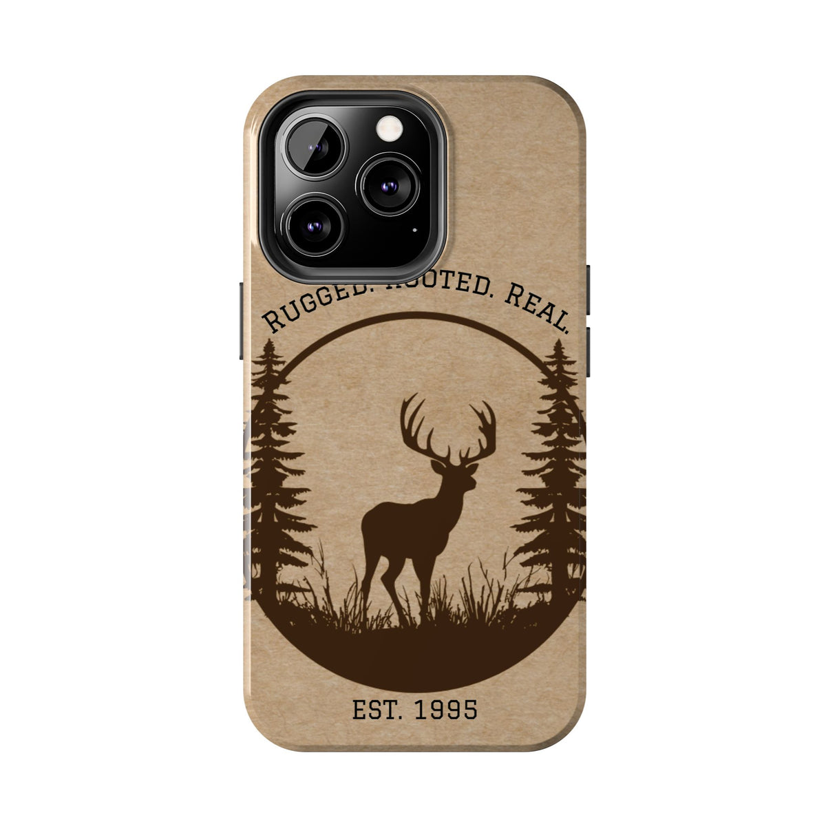 Live Free. Fish Hard. Phone Case | Heritage Outdoors Series
