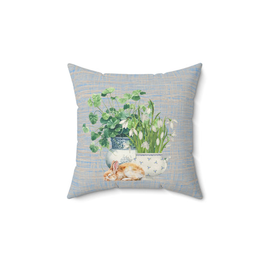 Spring Still Life Throw Pillow | Botanical Hearth & Home Decor