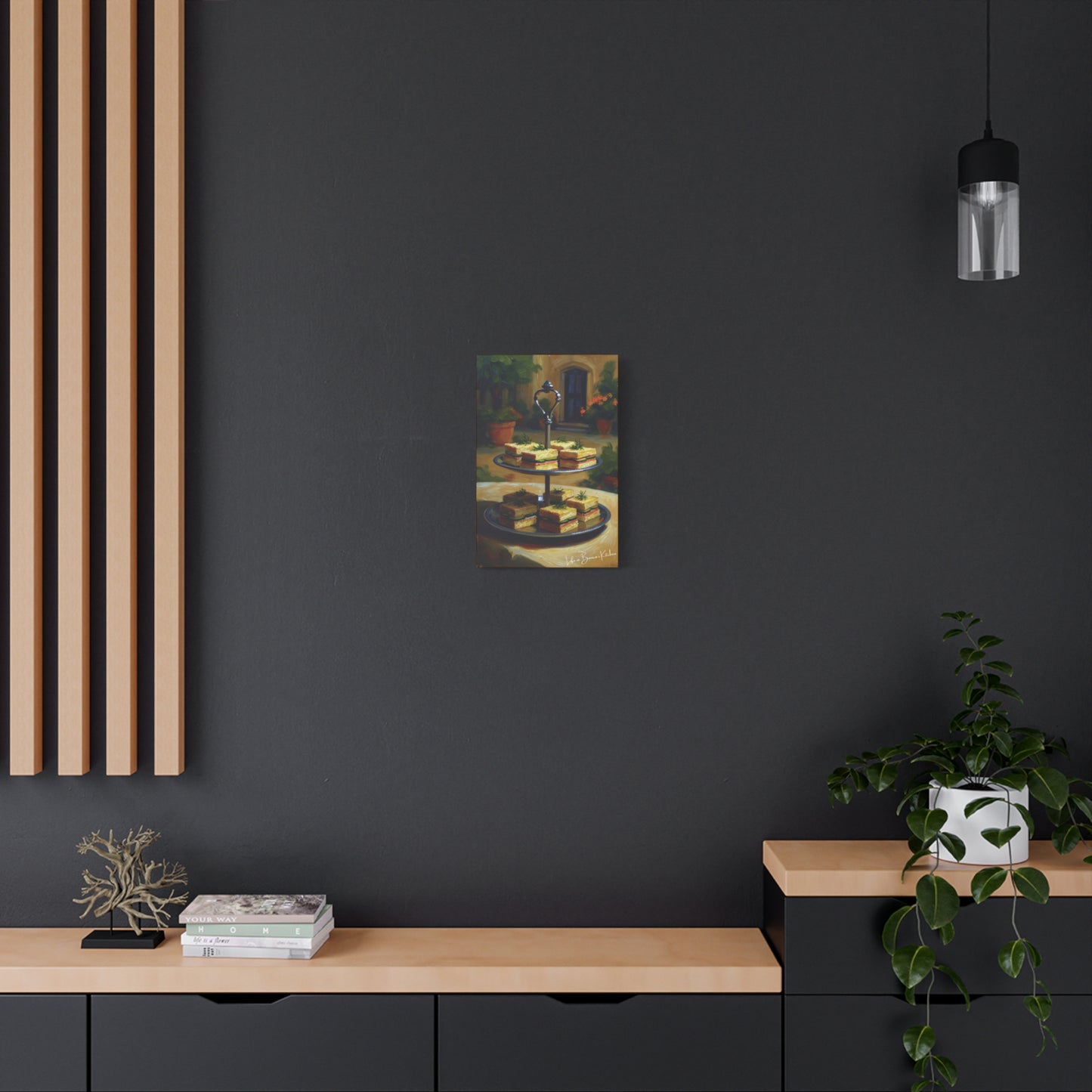 Tea Sandwiches (Canvas) | At the Garden Table