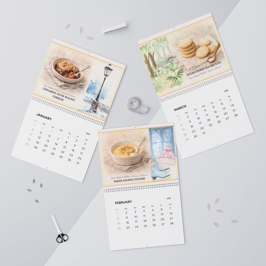 A Seasonal 2026 Kitchen Wall Calendar · The Gilded Table