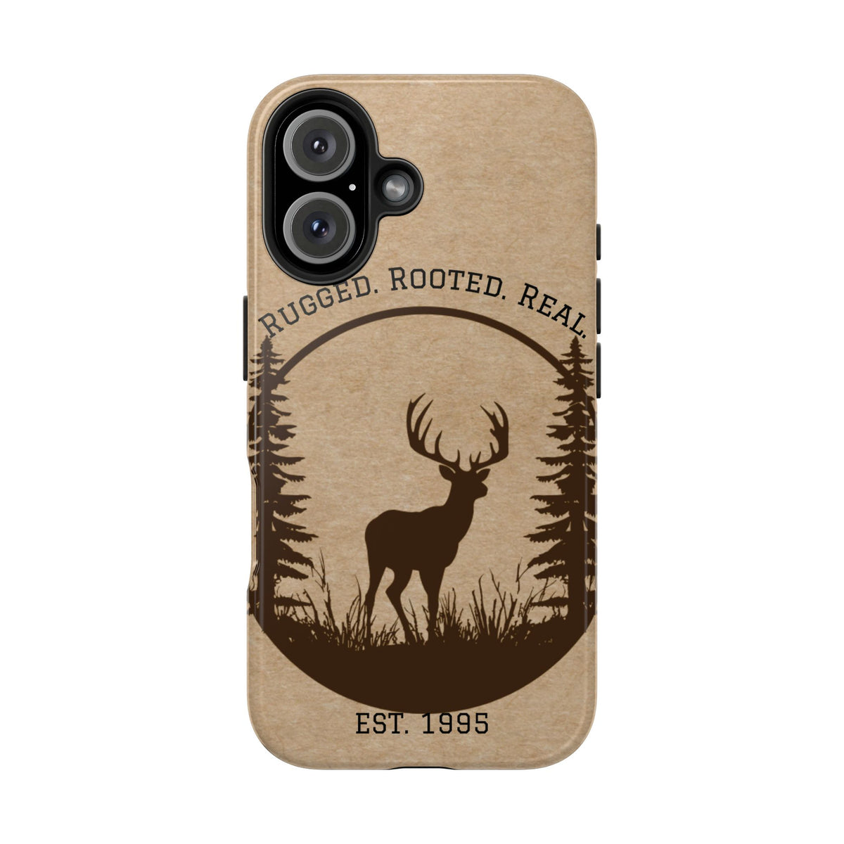 Live Free. Fish Hard. Phone Case | Heritage Outdoors Series