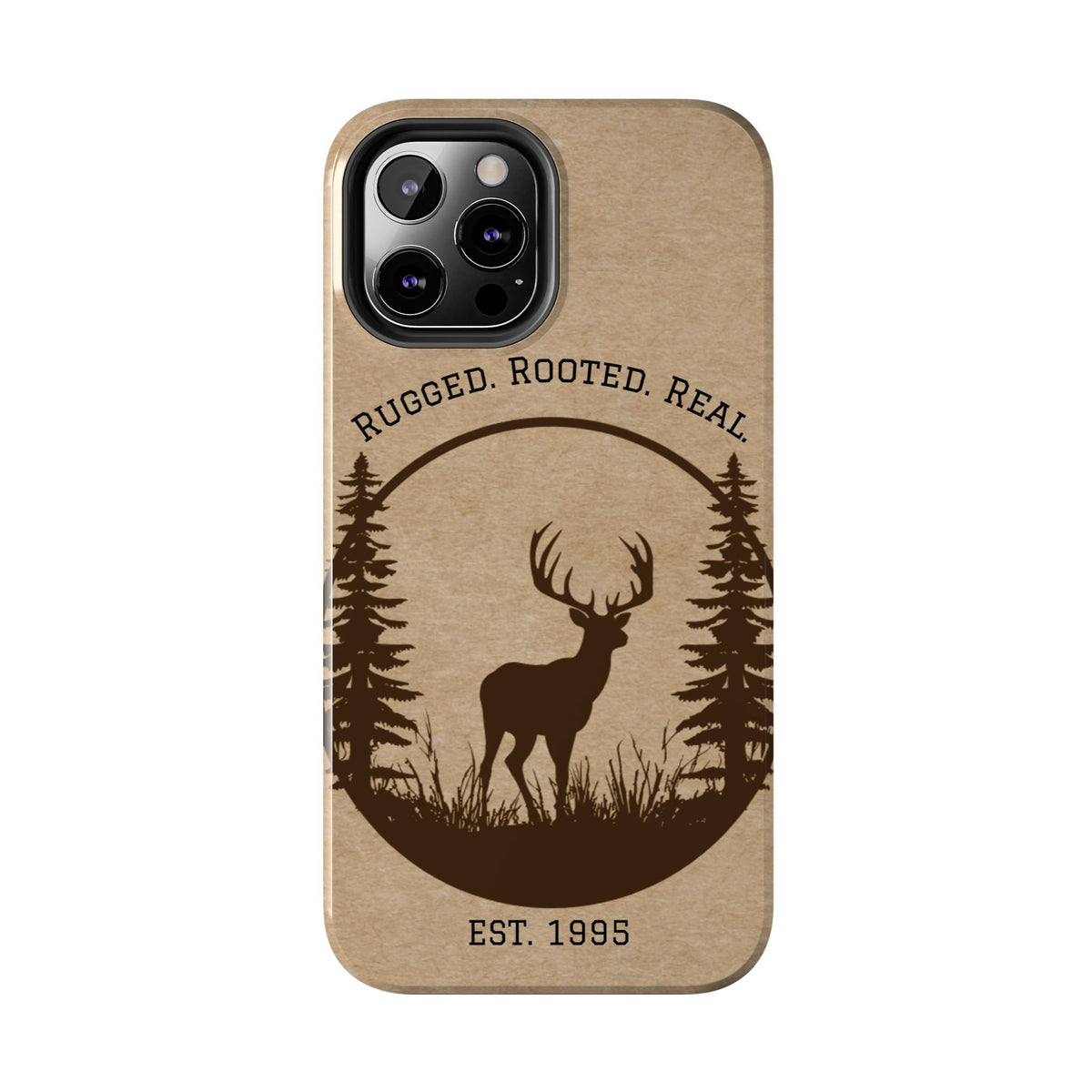Live Free. Fish Hard. Phone Case | Heritage Outdoors Series