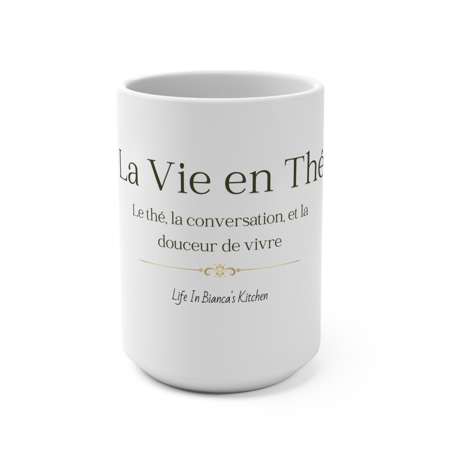 La Vie en Thé Signature Mug | French Tea Philosophy Mug
