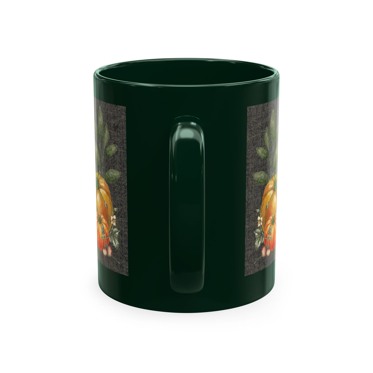 Gather Something Good Kitchen Mug — Deep Green