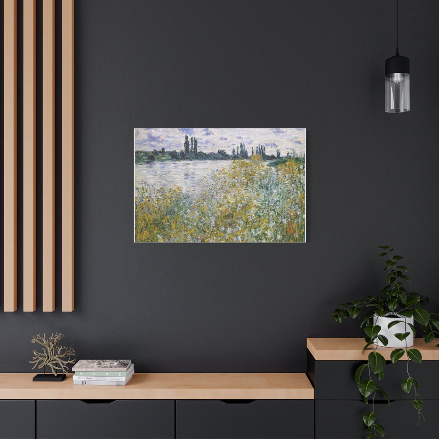 Where the River Flows | Seasonal Landscape Canvas Art