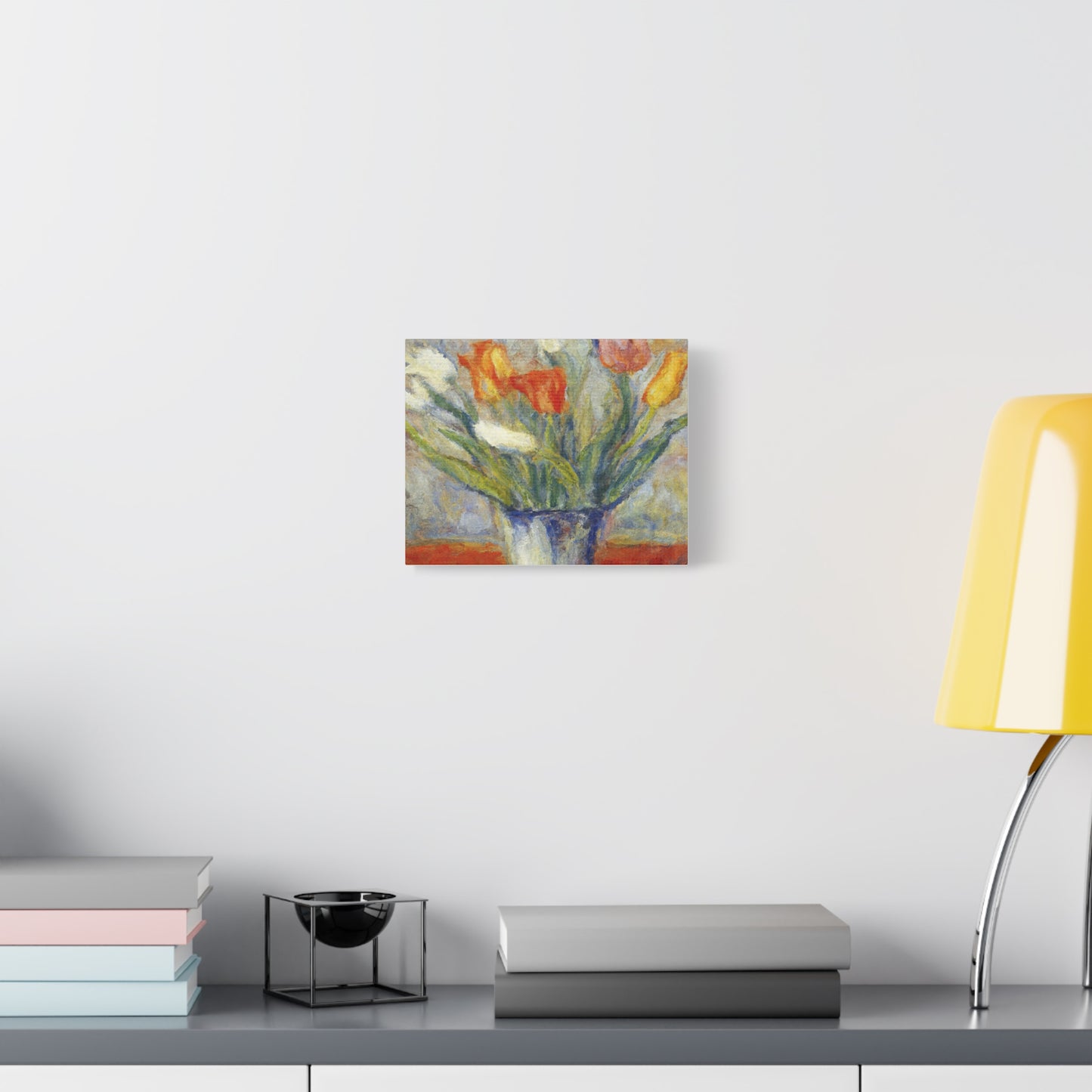 Spring Tulips in Bloom | Botanical Still Life Canvas Art