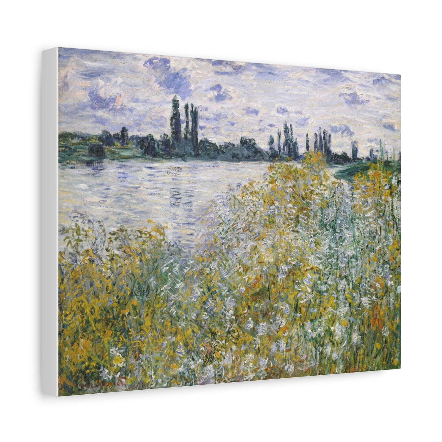 Where the River Flows | Seasonal Landscape Canvas Art