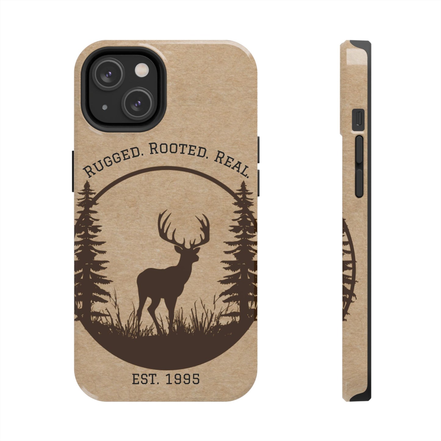 Live Free. Fish Hard. Phone Case | Heritage Outdoors Series