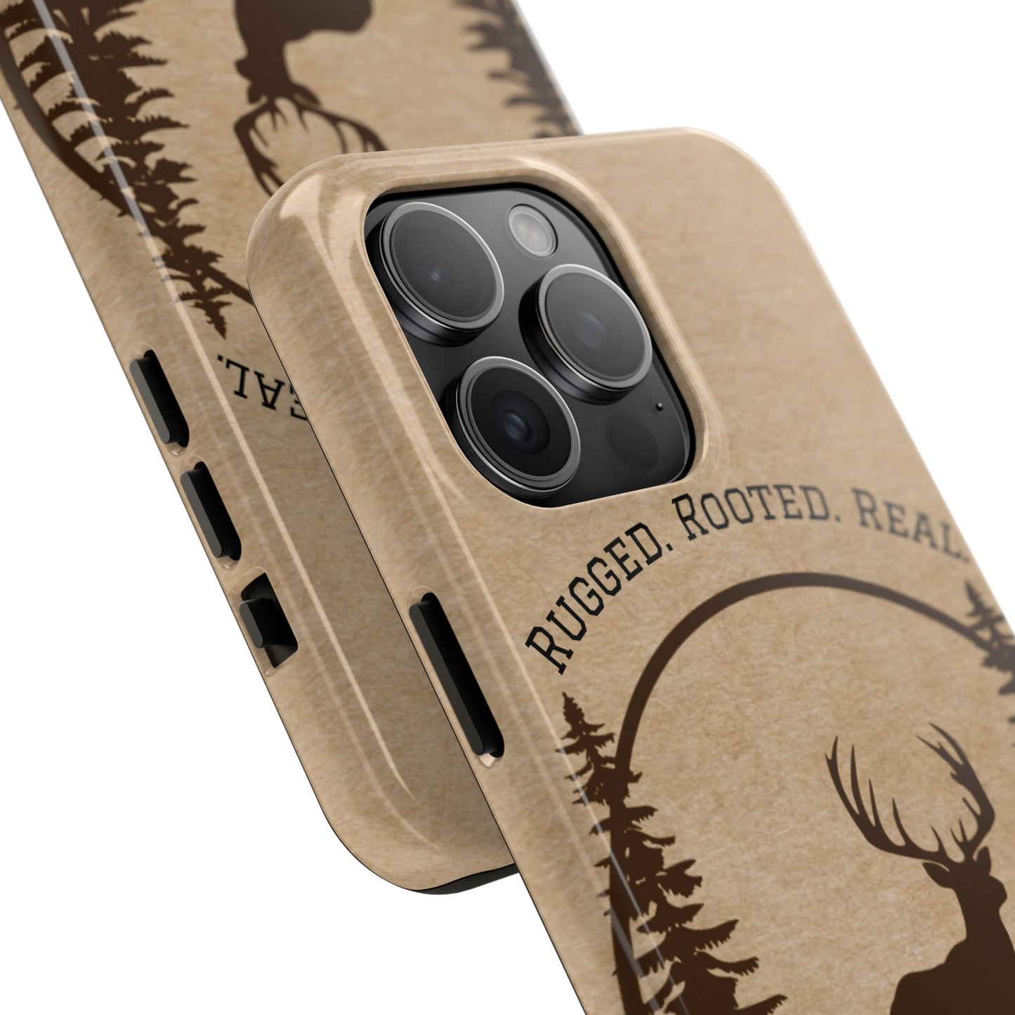 Live Free. Fish Hard. Phone Case | Heritage Outdoors Series