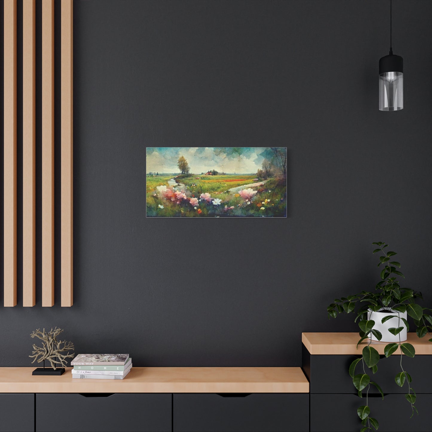 Where Spring Begins | Botanical Still Life Canvas Art