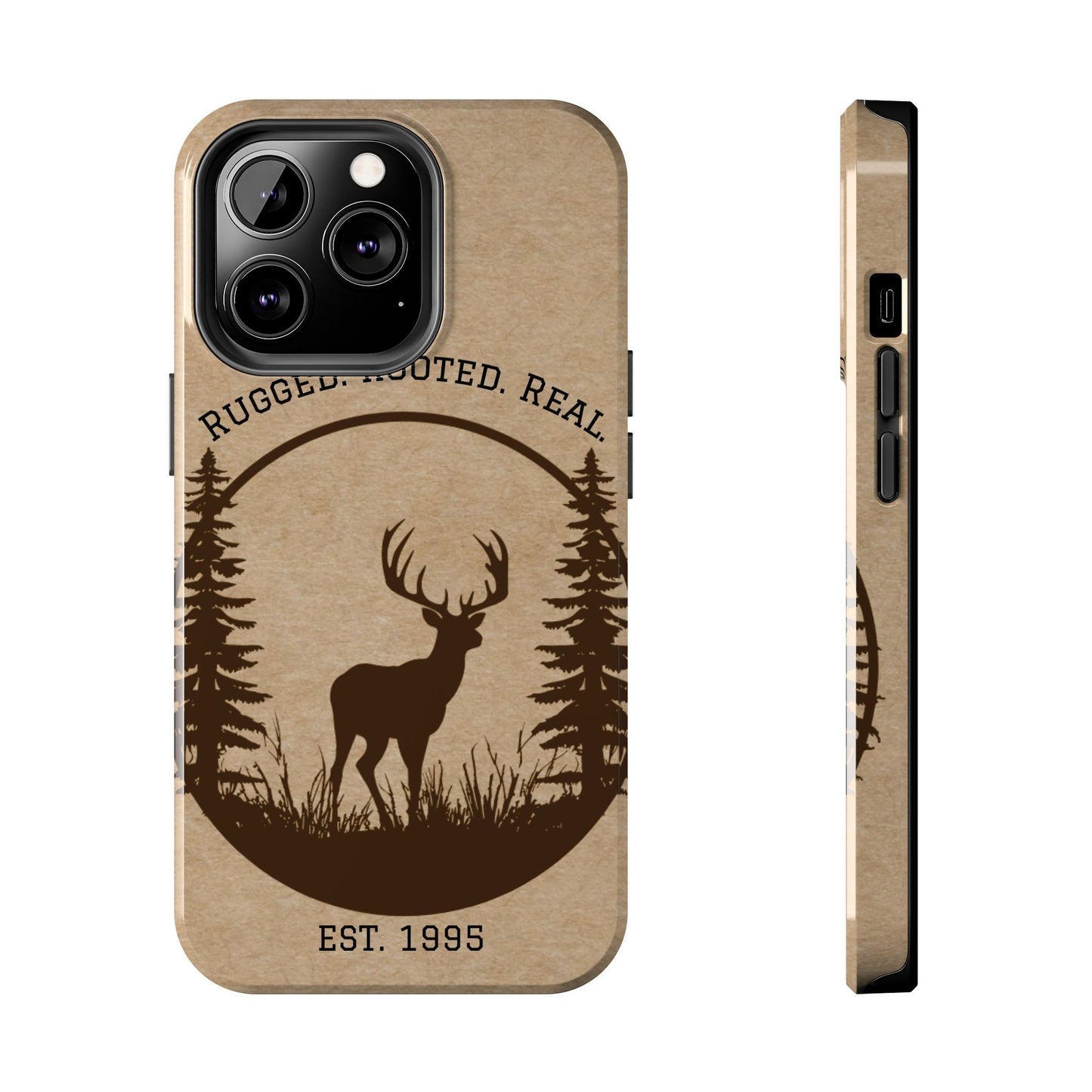 Live Free. Fish Hard. Phone Case | Heritage Outdoors Series