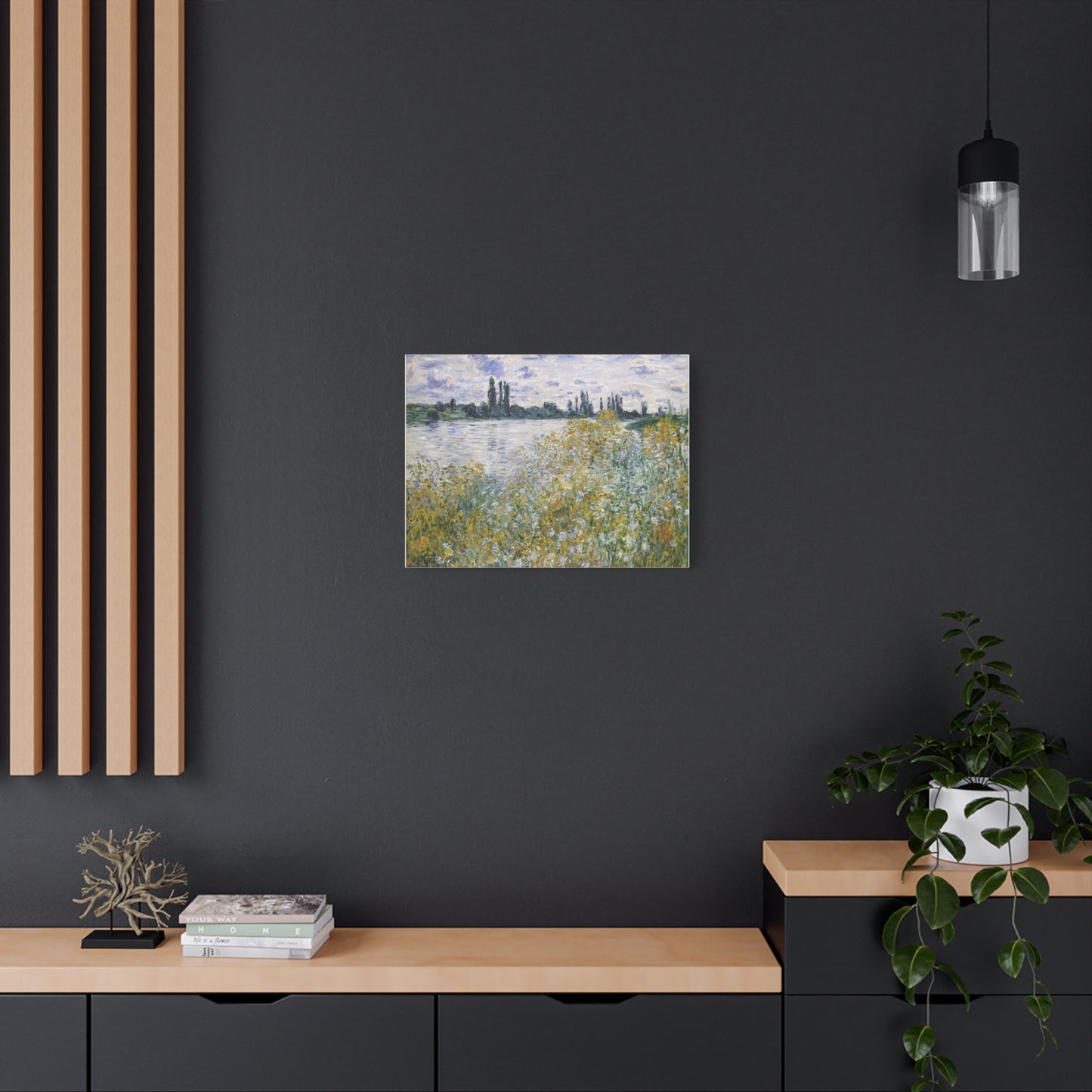 Where the River Flows | Seasonal Landscape Canvas Art