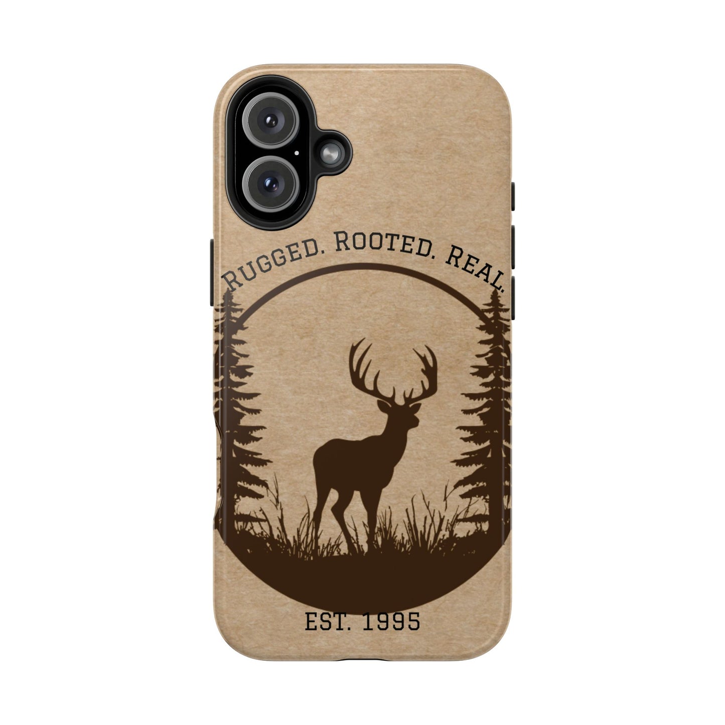 Live Free. Fish Hard. Phone Case | Heritage Outdoors Series