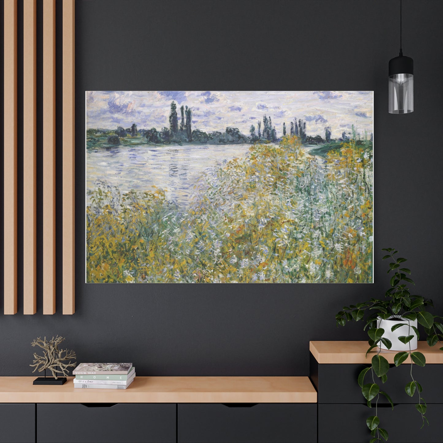 Where the River Flows | Seasonal Landscape Canvas Art