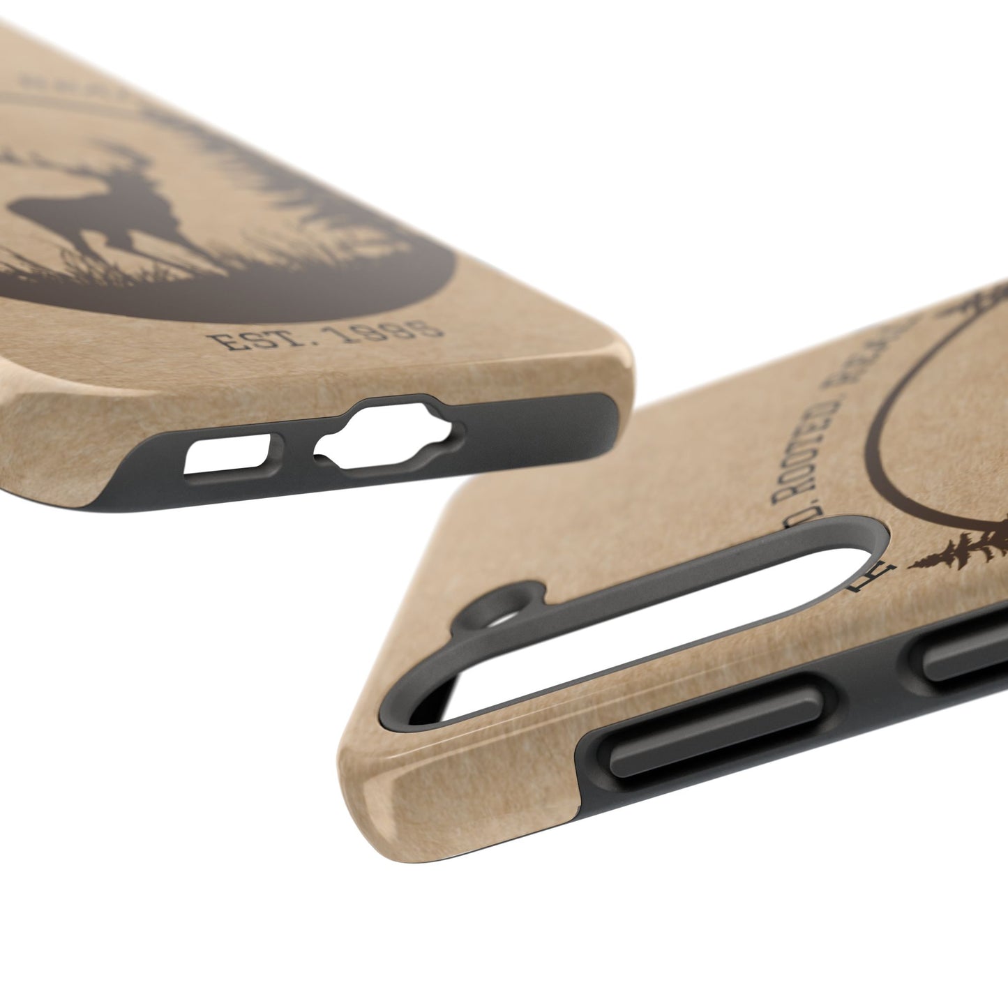 Live Free. Fish Hard. Phone Case | Heritage Outdoors Series