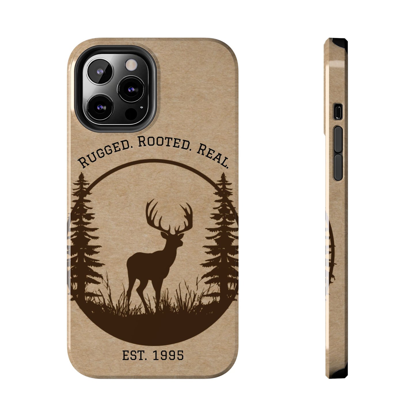 Live Free. Fish Hard. Phone Case | Heritage Outdoors Series