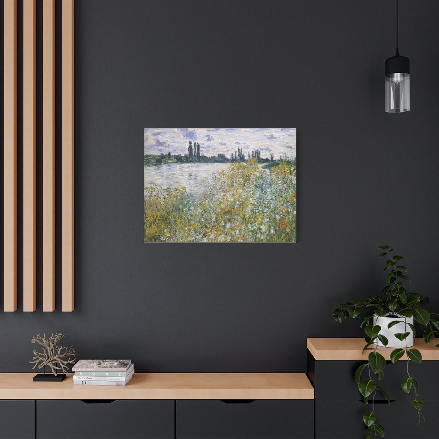 Where the River Flows | Seasonal Landscape Canvas Art