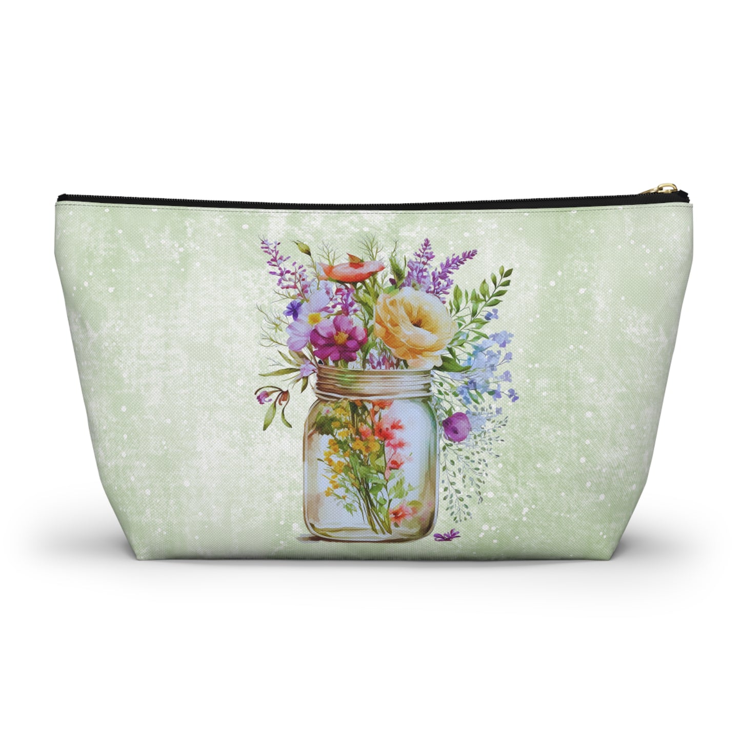Spring Arrangement | Botanical Still Life Travel Pouch