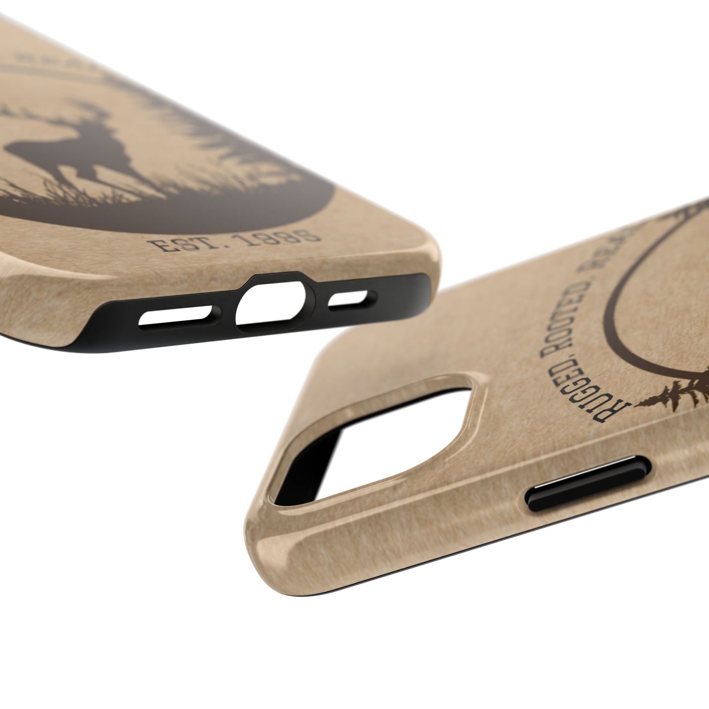 Live Free. Fish Hard. Phone Case | Heritage Outdoors Series