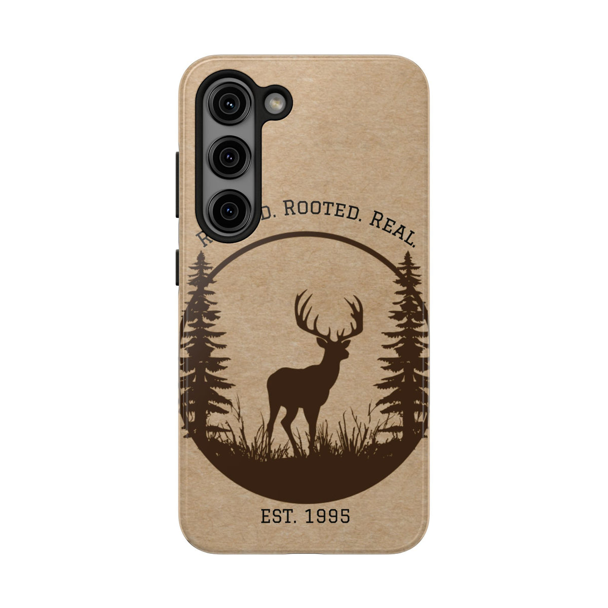Live Free. Fish Hard. Phone Case | Heritage Outdoors Series