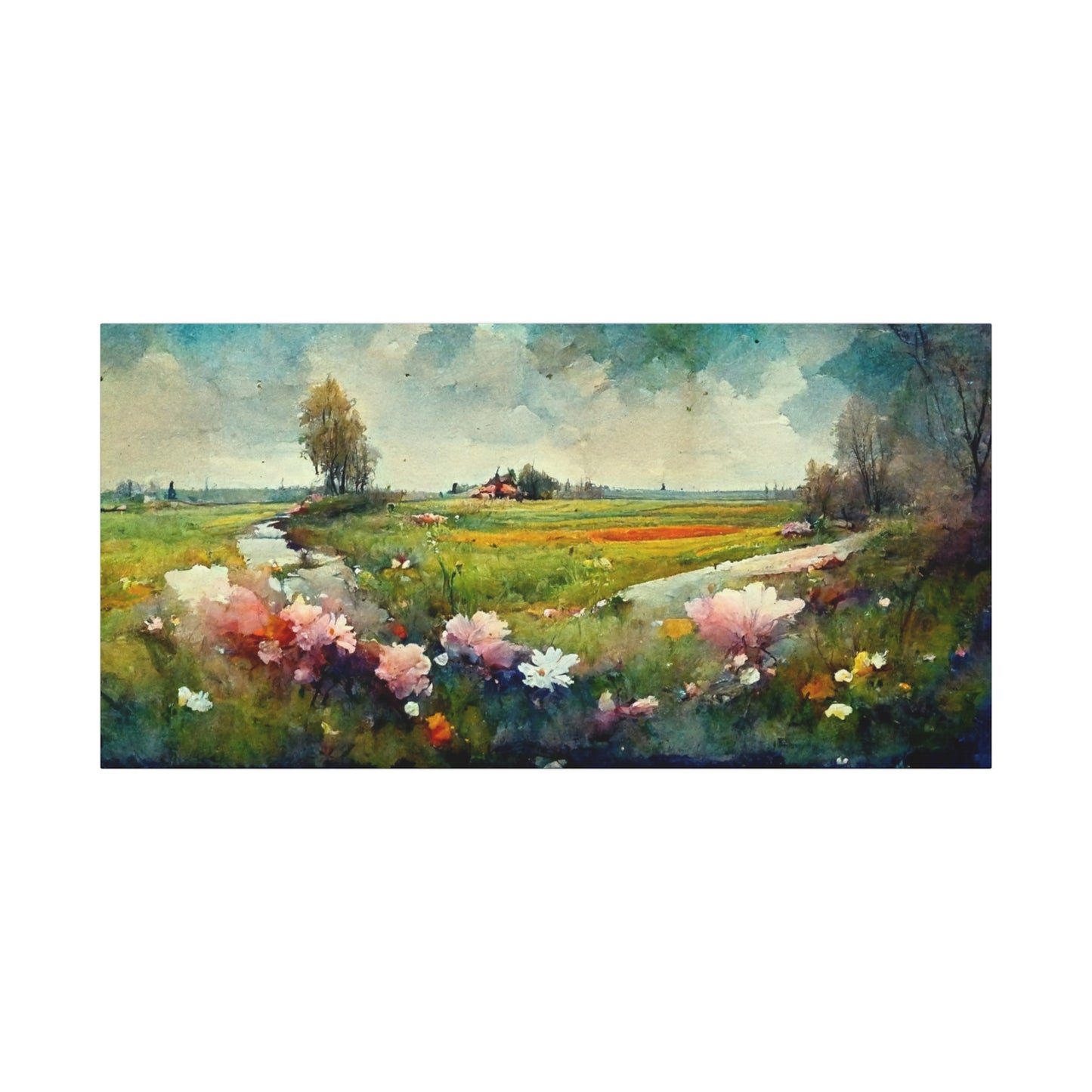 Where Spring Begins | Botanical Still Life Canvas Art