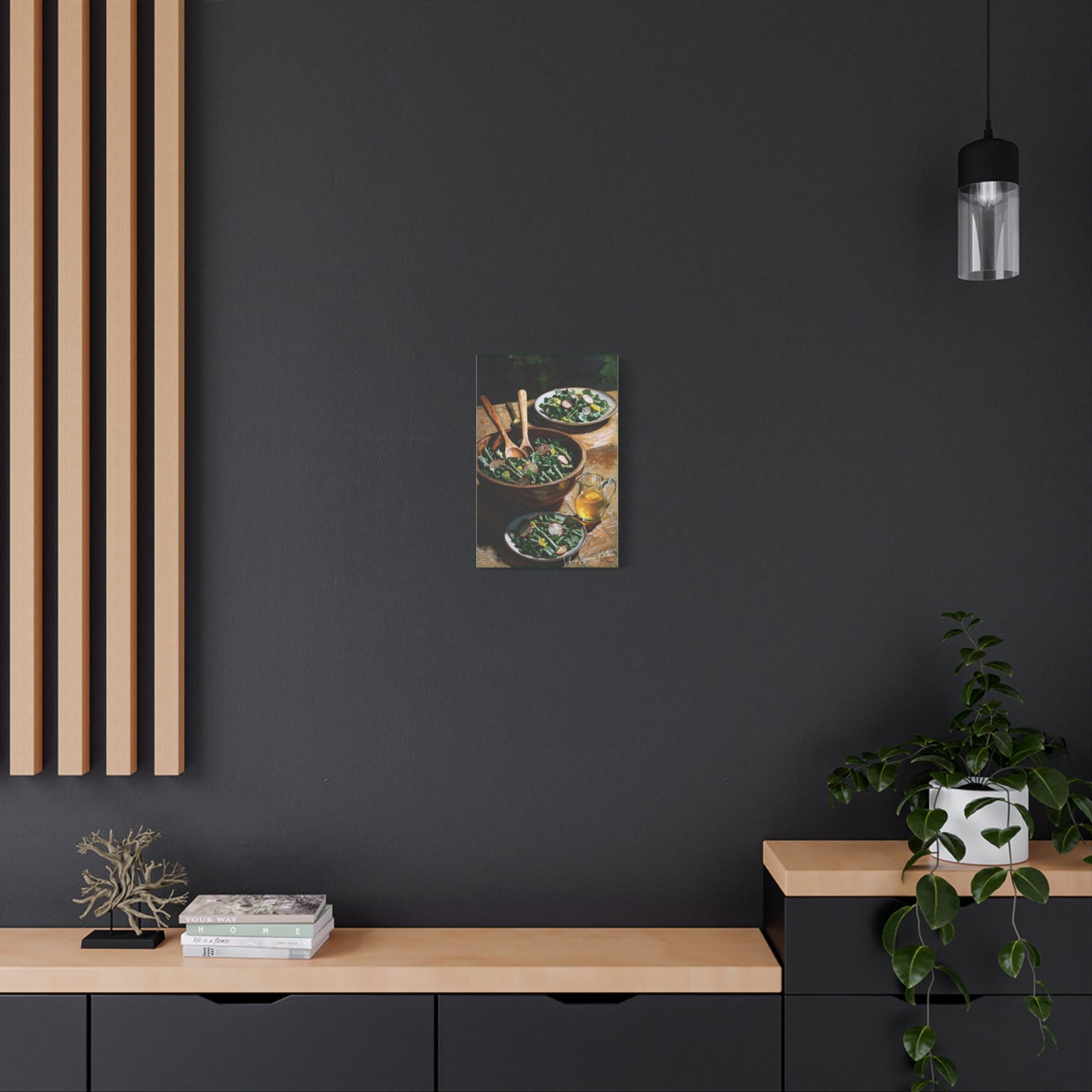 Spring Salad II (Canvas) | At the Garden Table