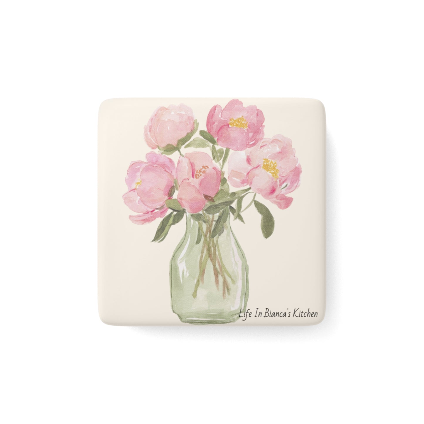 The Poet’s Flower Porcelain Magnet