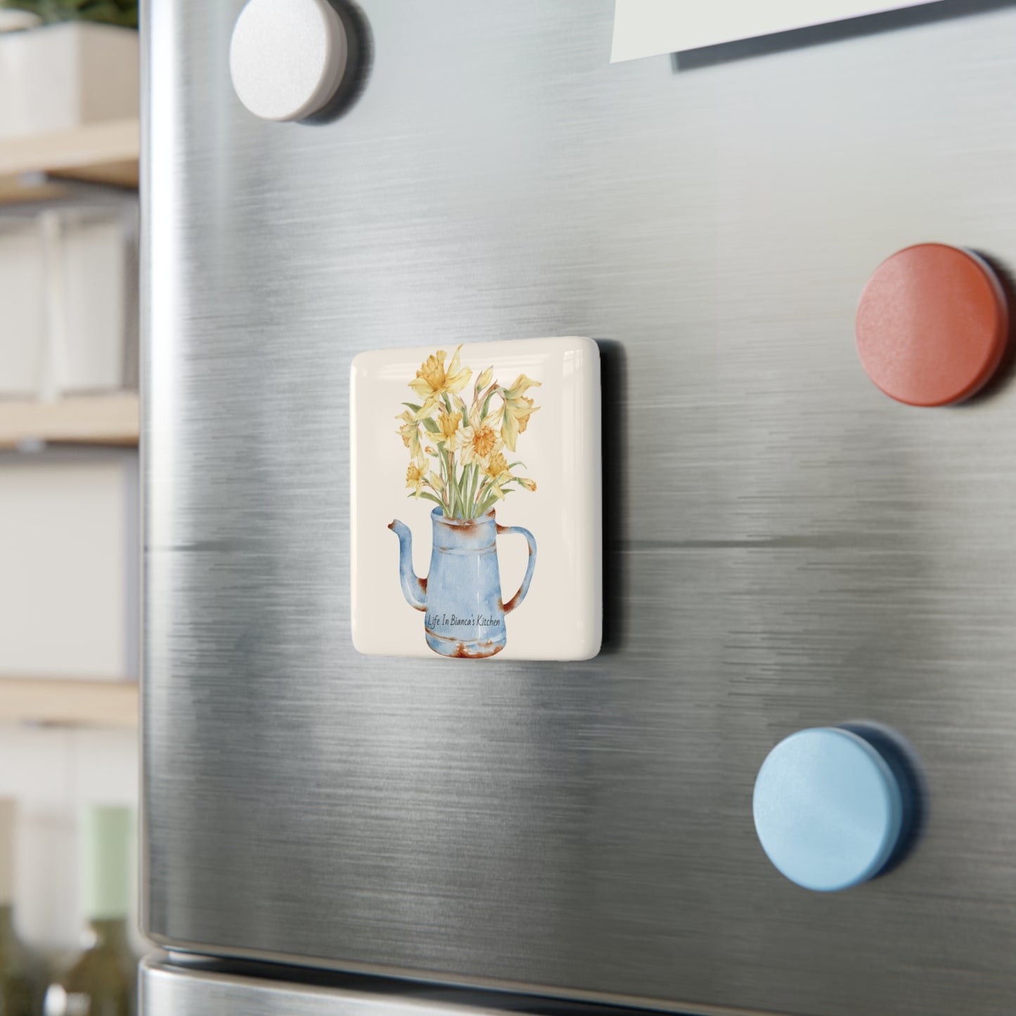 Primrose Morning Porcelain Magnet