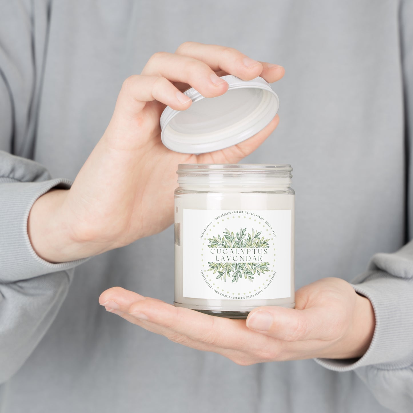 Eucalyptus & Lavender | Self-Care Ritual Soy Candle (9oz)