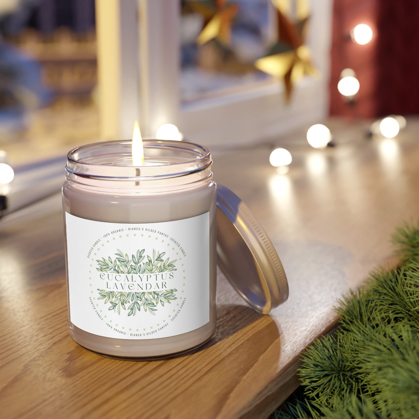 Eucalyptus & Lavender | Self-Care Ritual Soy Candle (9oz)