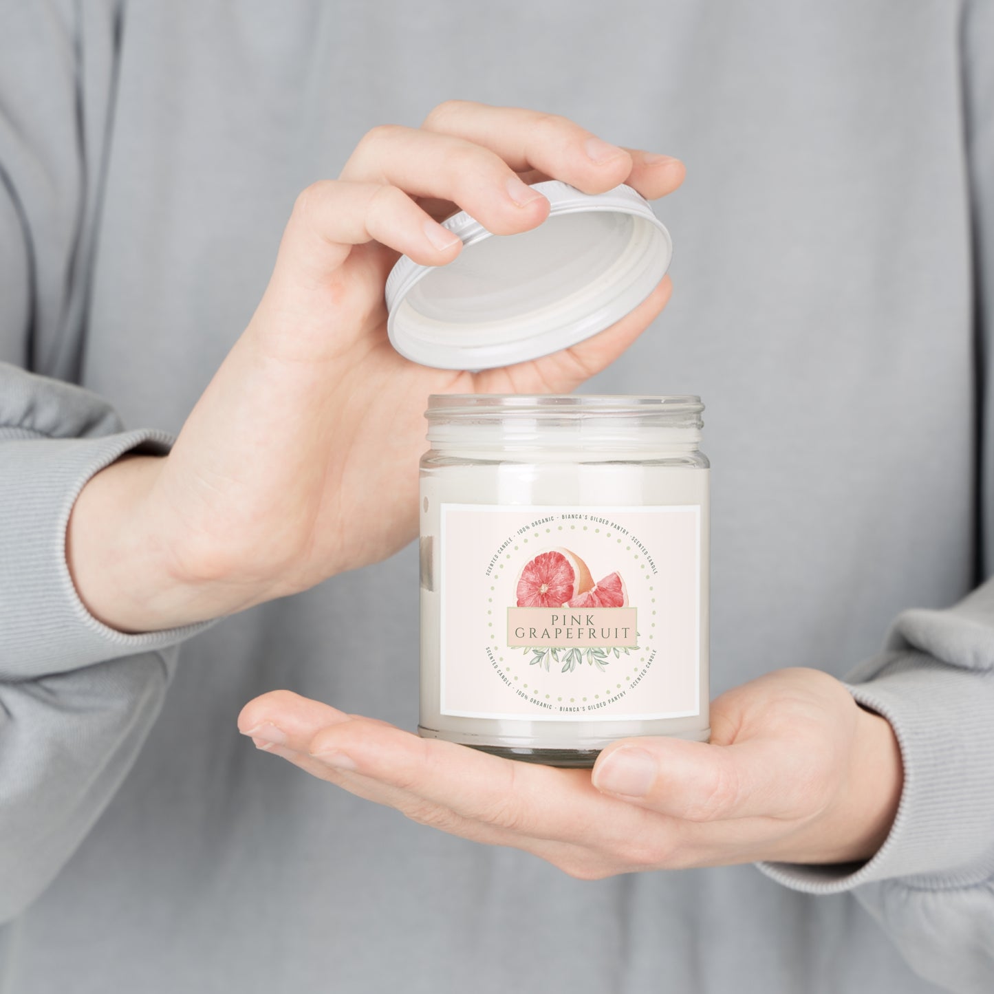 Pink Grapefruit | Self-Care Ritual Soy Candle (9oz)