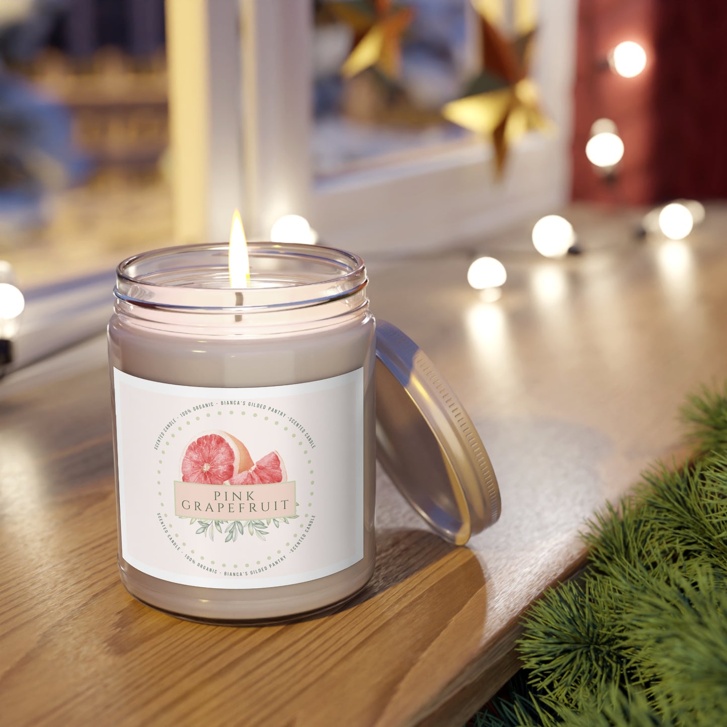 Pink Grapefruit | Self-Care Ritual Soy Candle (9oz)