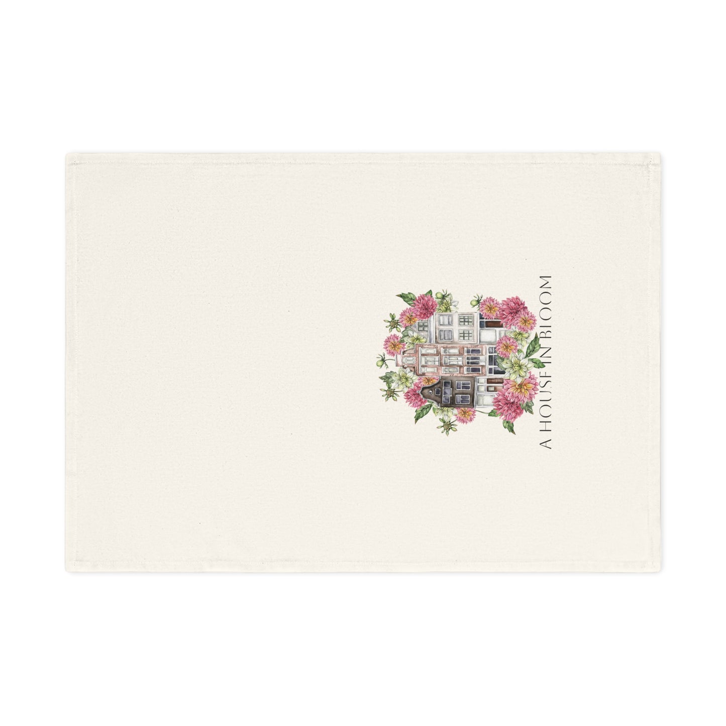 A House In Bloom | Cotton Tea Towel – Spring Botanical