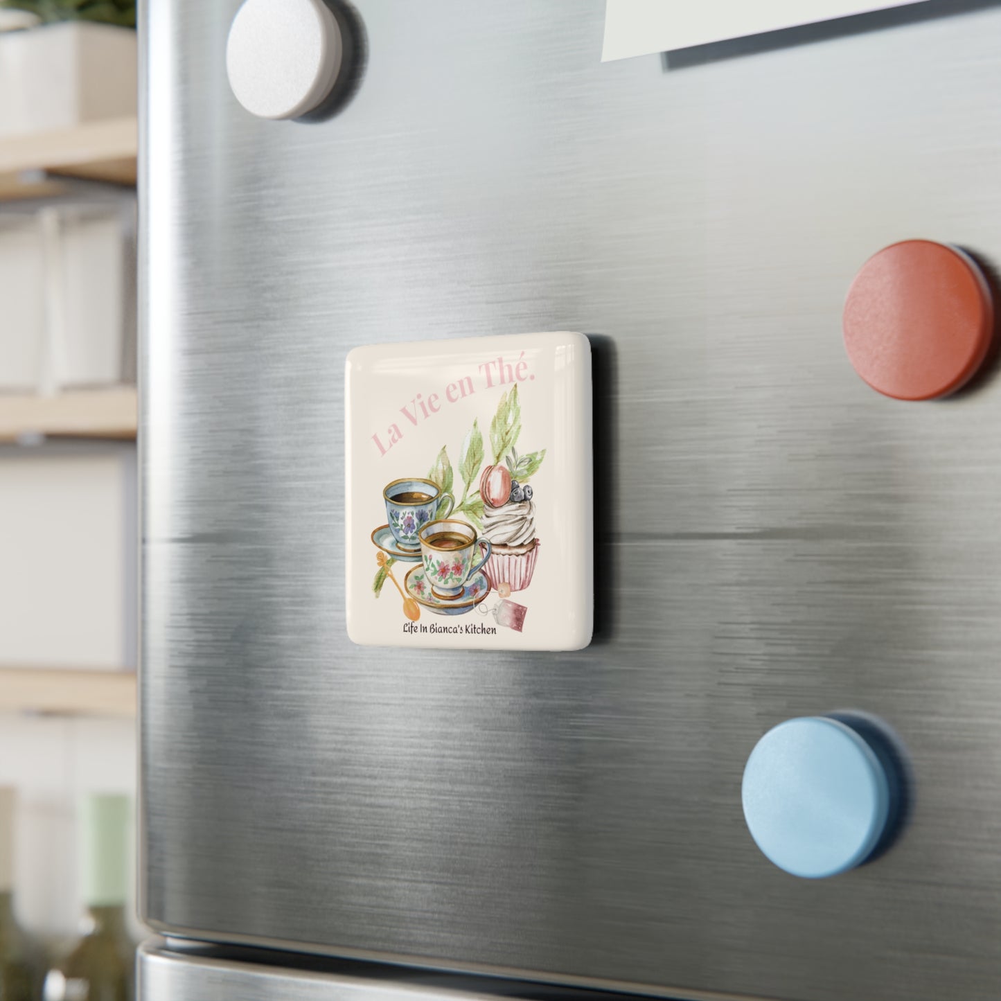 Always Time for Tea Porcelain Magnet