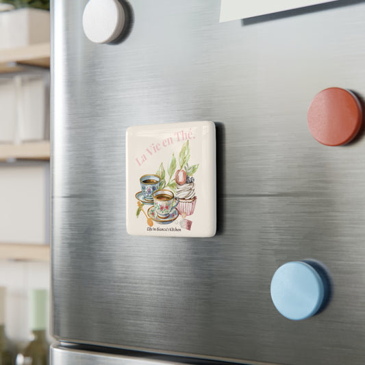 Always Time for Tea Porcelain Magnet