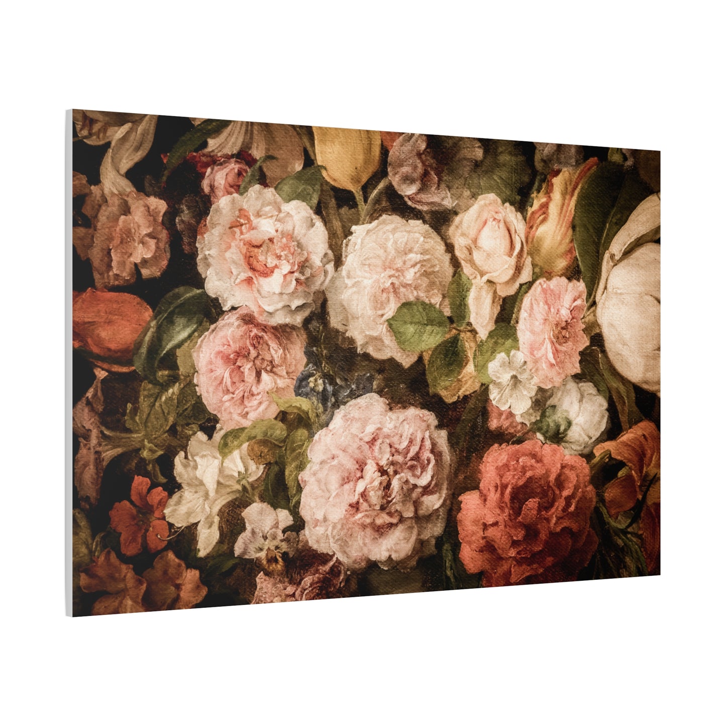 Carnations in Bloom | Botanical Still Life Canvas Art
